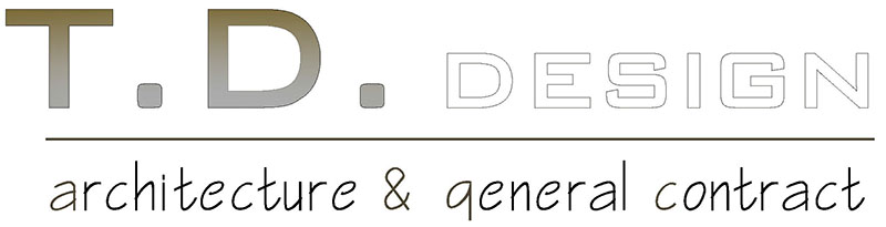 T.D. design logo web
